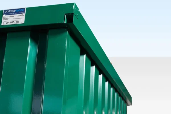 Flat Packed Metal Storage Container (Powder Coated) - Image 2